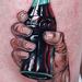 Tattoos - Coca cola tattoo done in Paris - 71286